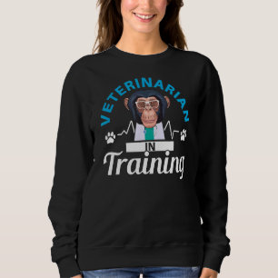 Veterinarian In Training Animal Doctor Future Vet  Sweatshirt
