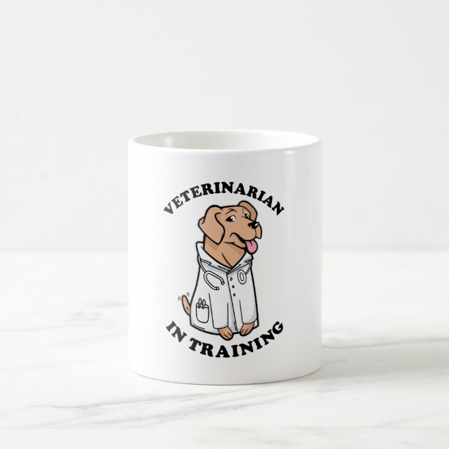 Veterinarian in Training Coffee Mug (Center)