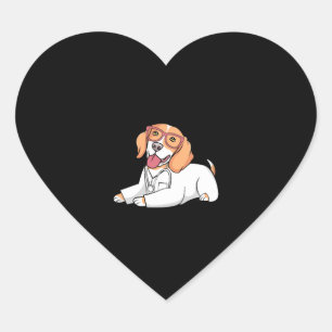 Veterinarian Medical Receptionist Heart Sticker