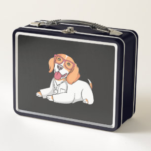 Veterinarian Medical Receptionist Metal Lunch Box