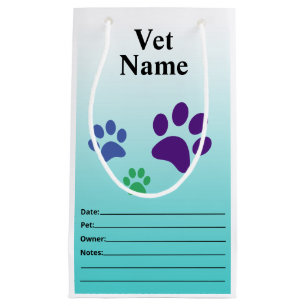 Veterinarian Medicine or Prescription Carryout Bag