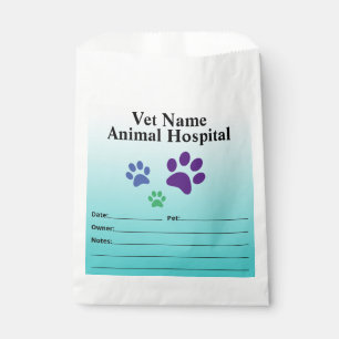 Veterinarian Medicine or Prescription Carryout Bag