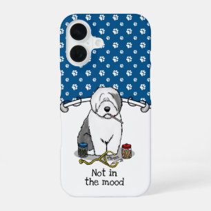 Veterinarian Old English Sheepdog Grey 1 Cute Vet iPhone 16 Case