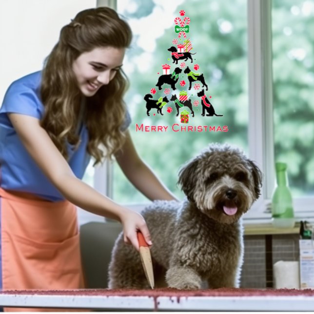 Veterinarian Pet Shop Dog Merry Christmas Tree   (Creator Uploaded)