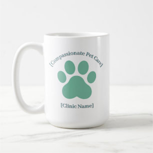 Veterinarian Staff Mug   Clinic Name Logo Template
