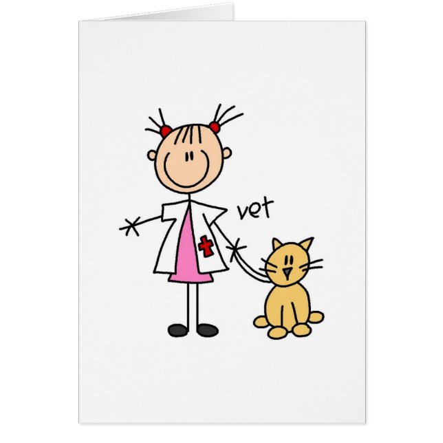 Veterinarian Stick Figure (Front)