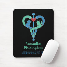 Veterinarian symbol of Caduceus- Fantasy 1