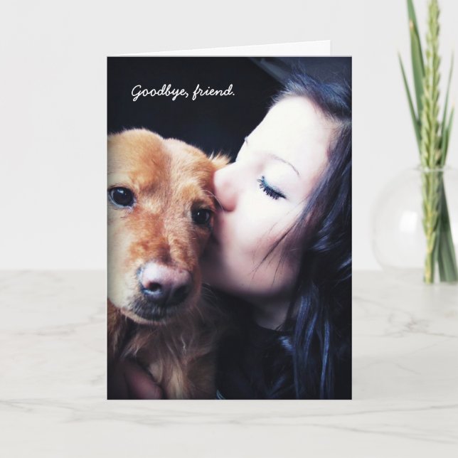 Veterinarian Thank You for Rainbow Bridge Pets. Card (Front)