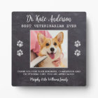 Veterinarian Thank You Gift Custom Pet Dog Photo