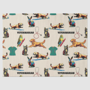 Veterinarian  tissue paper