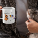 Veterinarian Unicorn Horse Funny Gift pet Vet Coffee Mug<br><div class="desc">This design was created through digital art. It may be personalised by clicking the customise button and changing the colour, adding a name, initials or your favourite words. Contact me at colorflowcreations@gmail.com if you with to have this design on another product. Purchase my original abstract acrylic painting for sale at...</div>