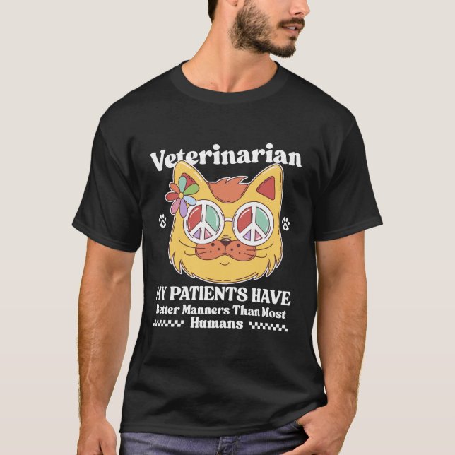 Veterinarian's patients T-Shirt (Front)