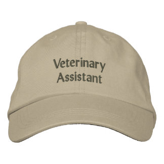 Veterinary Assistant Embroidered Hat