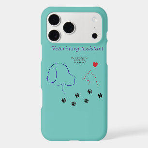 Veterinary Assistant-Paw Prints on My Heart