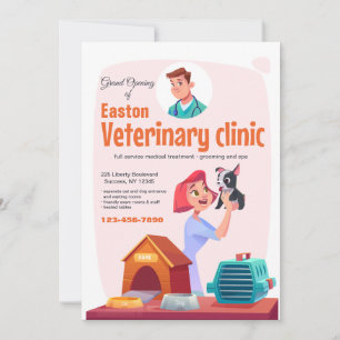 Veterinary Clinic Announcement