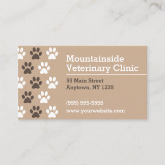 Veterinary Clinic Business Card