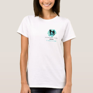 Veterinary Clinic Cross Veterinarian  T-Shirt