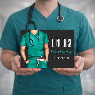 Veterinary Graduation Congratulations Card