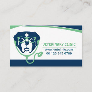 veterinary hospital business card