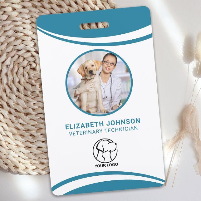 Veterinary Hospital Employee Photo ID Badge (Creator Uploaded)
