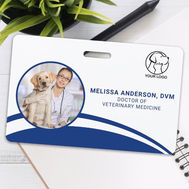 Veterinary Medical Business Photo ID Badge (Creator Uploaded)