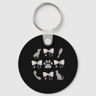 Veterinary Medicine Receptionist Easter Vet Med Co Key Ring
