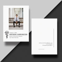 Veterinary Symbol Photo White Black