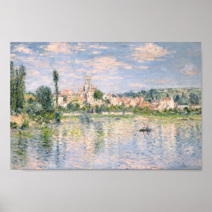 Vetheuil in Summer by Claude Monet Poster