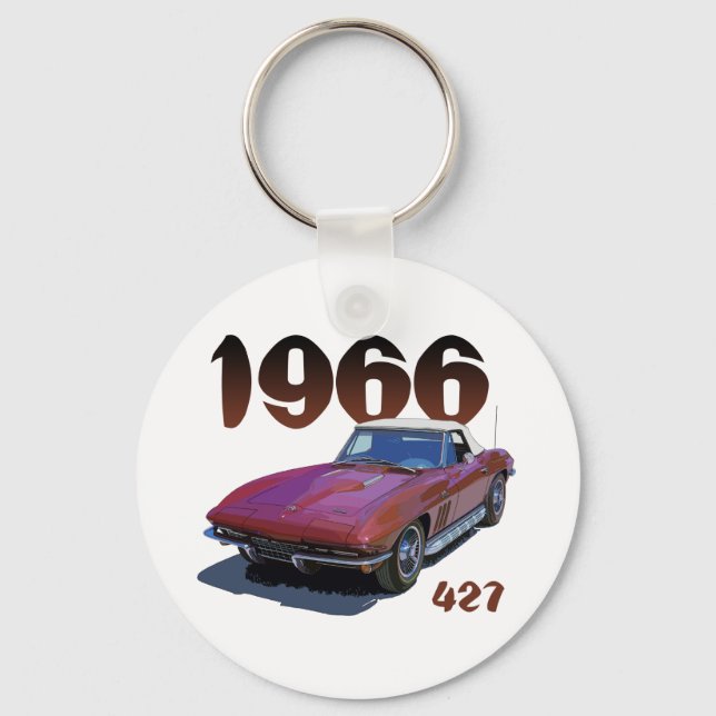 Vette66 Key Ring (Front)