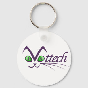 Vettech Keychain with kitty eyes