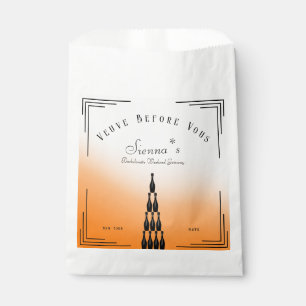 Veuve Before Vows Champagne Tower Bachelorette Favour Bags