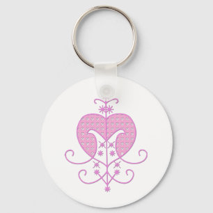 Veve for Erzulie Freda Key Ring
