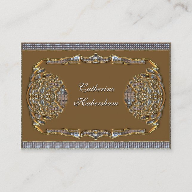 Vex Elegant Business Card (Front)