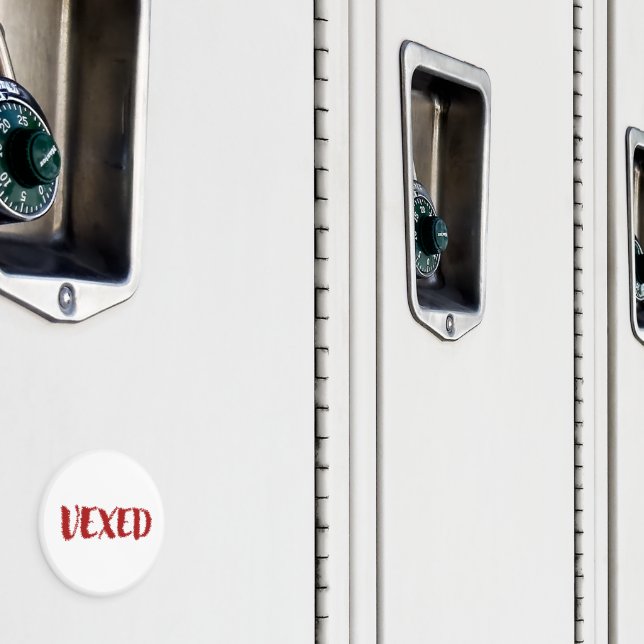 Vexed-Cool Font and Fun Word Magnet (In Situ (Locker))