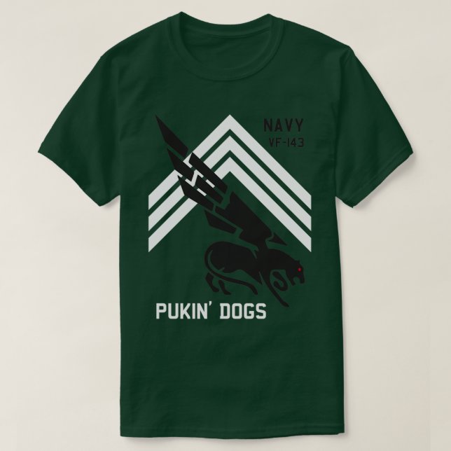 VF143 Pukin Dogs Sans Reproache  T-Shirt (Design Front)