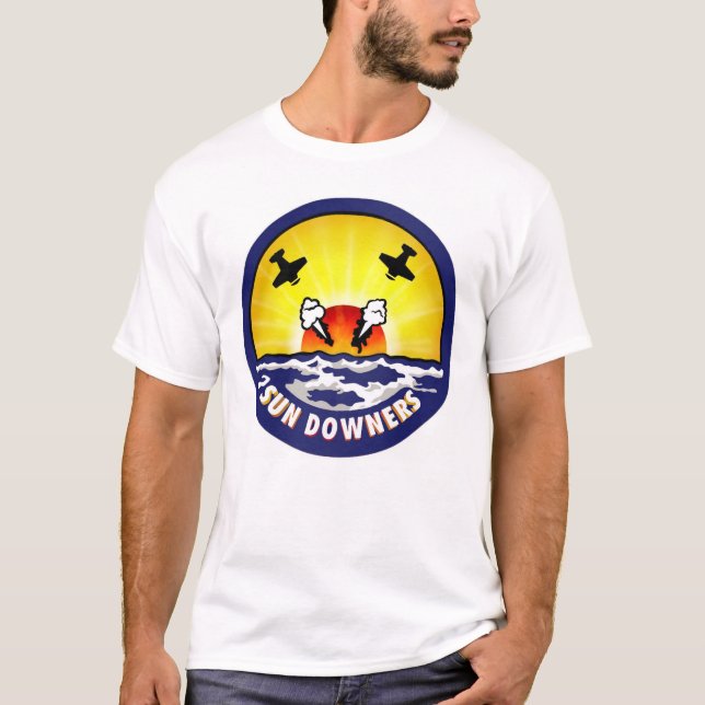 Vf-111 Sundowners logo T-Shirt (Front)