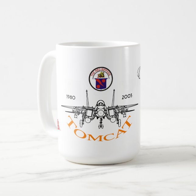 VF-11 The Red Rippers Coffee Mug (Front Left)