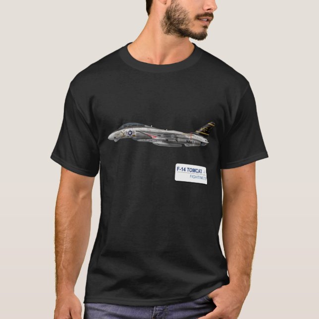 VF-32 Swordsmen Ｆ-14 トムキャット VF-32 スォーズメン T-Shirt (Front)