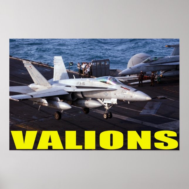 VFA-15 Valions Poster (Front)