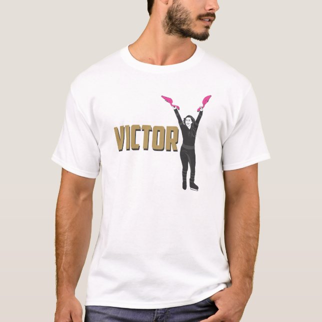 VGK Vegas Hockey Victory Flamingo! T-Shirt (Front)