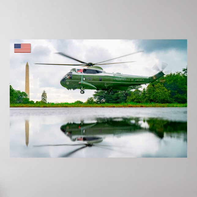 VH-3D SEA KING POSTER (Front)