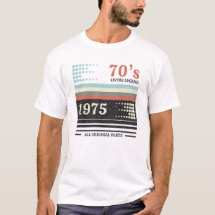 Vhs Cassete 1975 Limited Edition Birthday Gift I T-Shirt