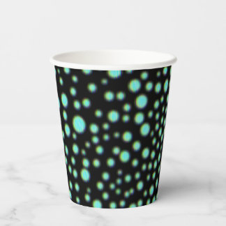 VHS Circle Pattern, Geometric Shape, Abstract Paper Cups