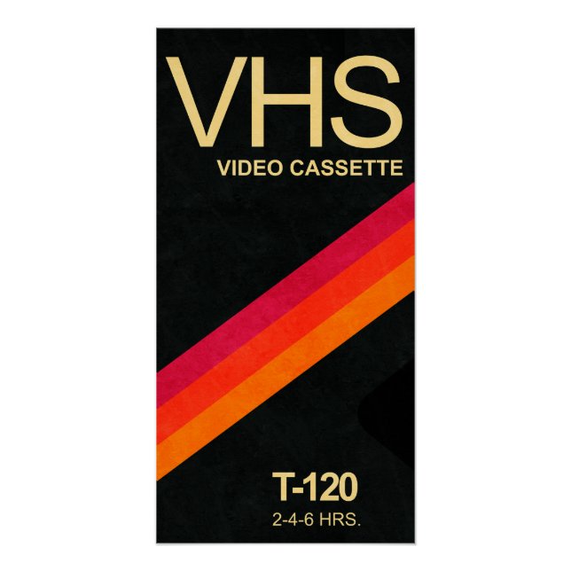 VHS T120 - 80s II Poster (Front)