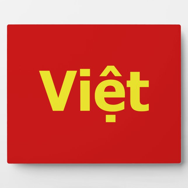 Việt Plaque (Front)