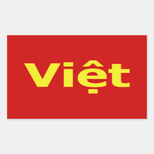 Việt Rectangular Sticker