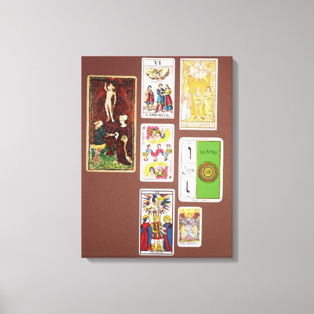 VI The Lovers Canvas Print (Front)