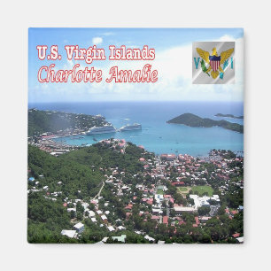 VI-Virgin Islands-Charlotte Amalie - St. Thomas Magnet