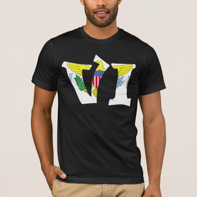 VI (Virgin Islands) T-Shirt (Front)