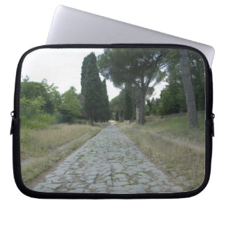 Via Appia Appian way, roman roadway Laptop Sleeve